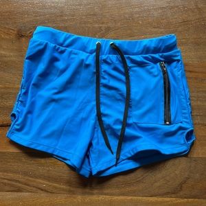 Coofandy mens light blue speedo - swim trunks - small